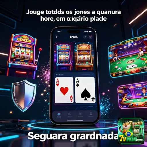 Jogador focado em partida de blackjack interativo